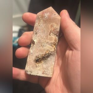 Pink Amethyst Crystal Tower